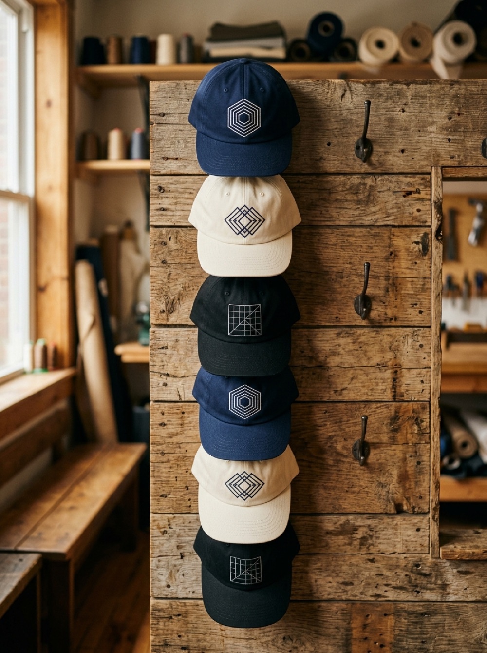 Custom embroidered caps